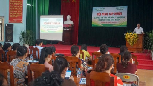 Thái Nguyên tổ chức 10 lớp tập huấn ứng dụng chế phẩm vi sinh trong xử lý môi trường nông nghiệp