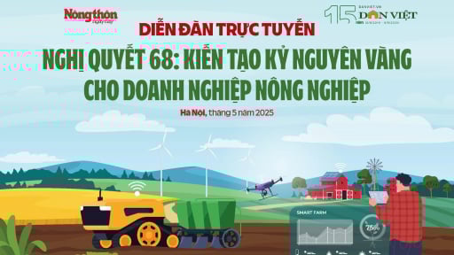 Diễn đàn 'Nghị quyết 68: Kiến tạo kỷ nguyên vàng cho doanh nghiệp nông nghiệp'