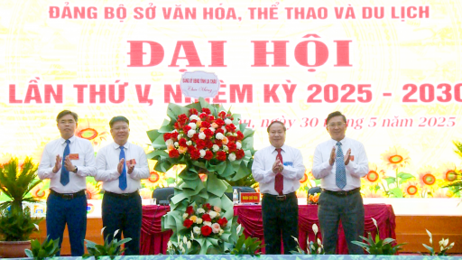 Đại hội Đảng bộ Sở Văn hóa, Thể thao và Du lịch tỉnh Lai Châu lần thứ V thành công tốt đẹp