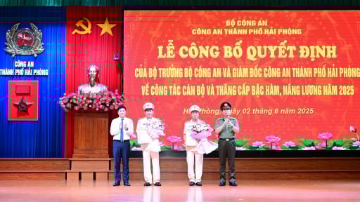Hai Phó Giám đốc Công an TP Hải Phòng nghỉ hưu