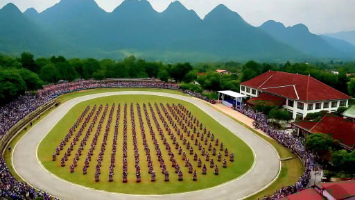 Cuối tuần này sẽ diễn ra màn múa gậy sênh tiền kỷ lục tại vòng chung kết đua ngựa Bắc Hà