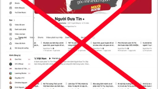 Bắt giam 3 đối tượng quản trị kênh YouTube “Người đưa tin”