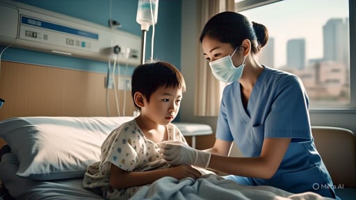 Chưa tiêm ngừa, bệnh nhi bị thủy đậu biến chứng viêm não nguy hiểm