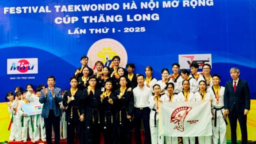 Hơn 1.000 VĐV tham dự Festival Taekwondo Hà Nội mở rộng - Cúp Thăng Long