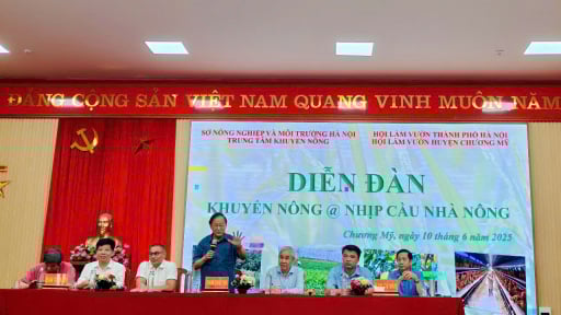 Nông dân Chương Mỹ hỏi - Chuyên gia trả lời: Những vấn đề nóng được giải đáp kịp thời tại Diễn đàn Khuyến nông @