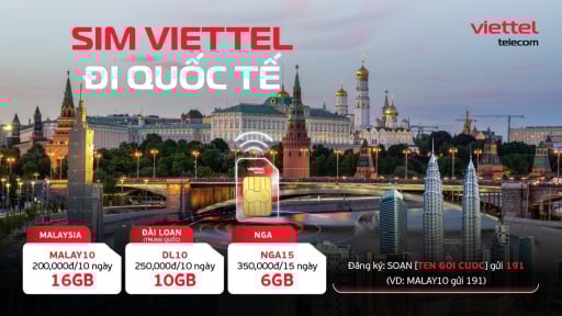 Viettel tung loạt gói cước Roaming mới không thể bỏ lỡ hè này  với giá chỉ từ 20.000đ/ngày