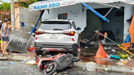 Ô tô mang biển số tỉnh Kiên Giang gây tai nạn giao thông ở Bình Thuận khiến 1 người chết, 2 người bị thương