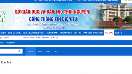 Lịch công bố điểm thi vào lớp 10 năm 2025-2026 của Thái Nguyên mấy giờ, cách tra cứu điểm thi vào lớp 10 nhanh nhất