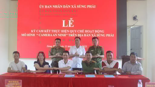 Lai Châu: Sùng Phài ra mắt mô hình “Camera an ninh”