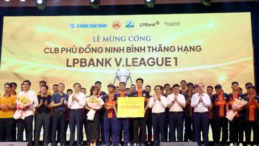 Phù Đổng Ninh Bình thăng hạng V.League 1: 10 năm chờ đợi và phần thưởng xứng đáng!