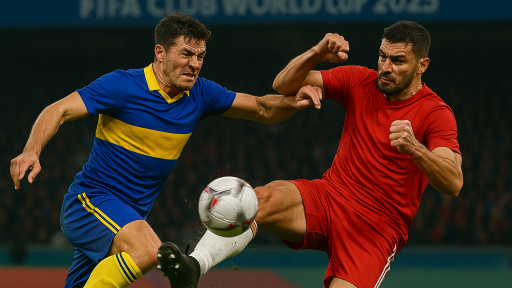 Highlight Boca Juniors vs Benfica (Bảng C - FIFA Club World Cup 2025™): 4 bàn, 3 thẻ đỏ và bạo lực sân cỏ