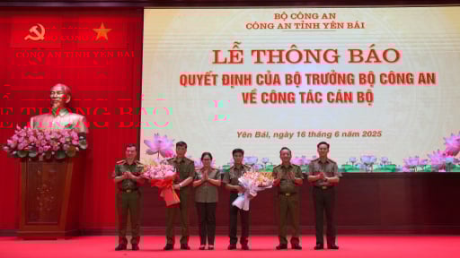 Nữ đại tá được giao phụ trách Công an tỉnh Yên Bái, Giám đốc và Phó Giám đốc được điều động về Cục của Bộ Công an