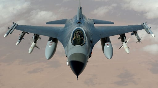 F-16 lâm trận: 'Chiến thần' Mỹ đang biến không phận Ukraine thành tử địa cho máy bay Nga