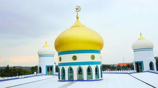 Thánh đường Hồi giáo đẹp như phim ở huyện Xuân Lộc của Đồng Nai