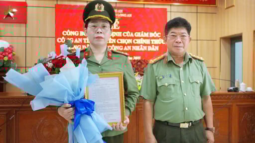 Giám đốc Công an tuyển chọn vào ngành với em gái liệt sĩ Nguyễn Xuân Hào, nguyên cán bộ CSGT