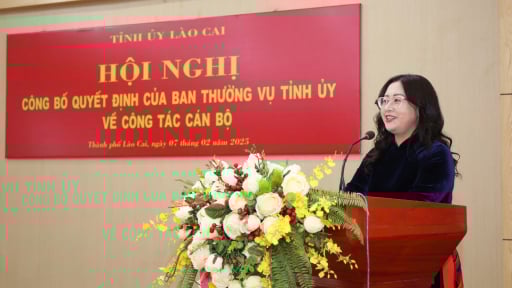 Bà Giàng Thị Dung được giới thiệu để bầu giữ chức Phó Bí thư Tỉnh ủy Lào Cai