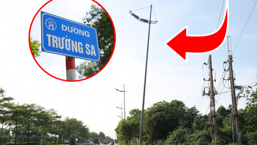 Cột đèn đổ làm một người tử vong: Cận cảnh hệ thống đèn chiếu sáng trên đường Trường Sa