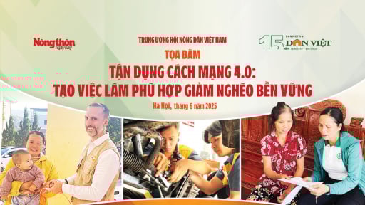 TỌA ĐÀM: Việc làm nào phù hợp cho người nghèo trong thời đại 4.0