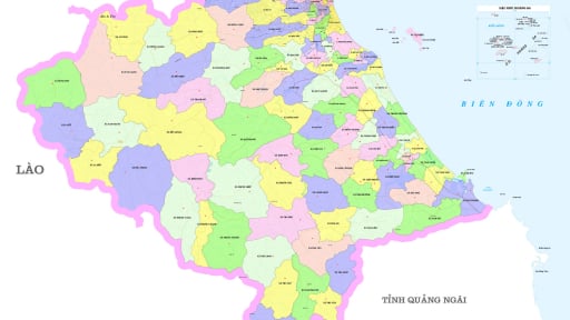 Bản đồ TP.Đà Nẵng mới và vị trí 94 trụ sở hành chính công người dân cần biết