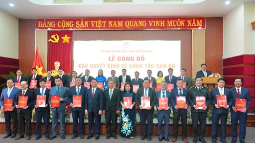 Danh sách những Giám đốc Sở, lãnh đạo ngành vừa được bổ nhiệm ở Khánh Hòa