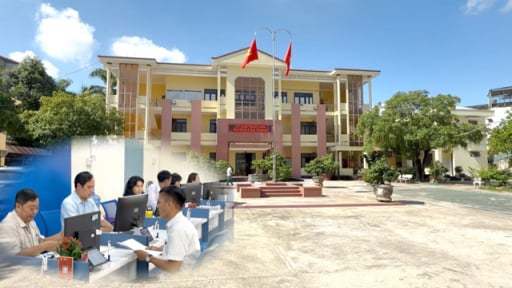 Hiếm hoi đơn vị hành chính cấp xã mới của Quảng Ngãi đang giải quyết thủ tục hành chính 'phi địa giới'