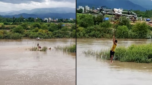Phút sinh tử và quyết định 'táo bạo' của nông dân Gia Lai để cứu 2 cháu nhỏ giữa dòng nước lũ