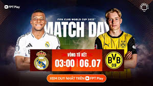 Real Madrid vs Dortmund (3h ngày 6/7): “Los Blancos” thẳng tiến?
