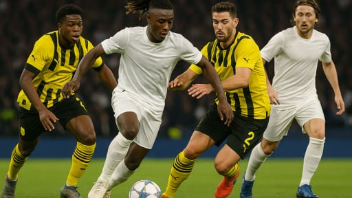 Real Madrid hạ Dormund trong “cơn mưa bàn thắng'