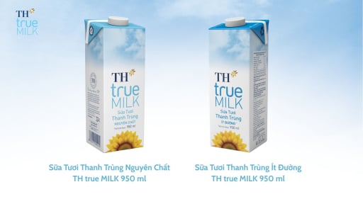 TH true MILK ra mắt dòng Sữa Tươi Thanh Trùng mới: Tươi, ngon, thật sự thiên nhiên