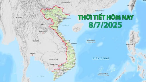 Bản tin thời tiết 8/7/2025: Bắc Bộ nắng nóng ngày cuối trước đợt mưa lớn kéo dài