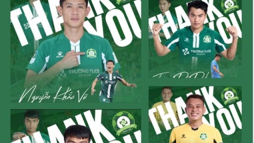 Trường Tươi Bình Phước chia tay tiếp 5 cầu thủ
