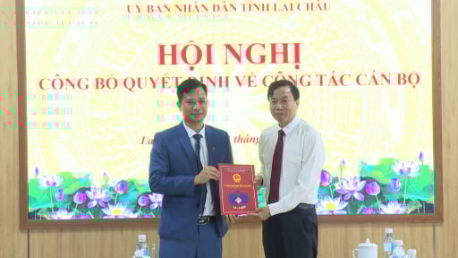 Sở Văn hóa, Thể thao và Du lịch Lai Châu có tân Phó Giám đốc