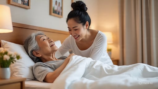 Chăm mẹ chồng suốt không ai hay, chị chồng về một bữa khiến tôi mang tiếng xấu bay xa