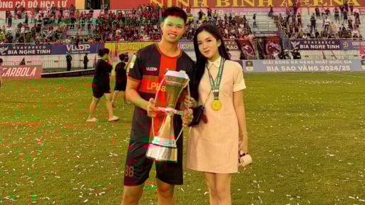 Tiền vệ CLB Ninh Bình: Cao 1m74, từng 2 lần vô địch V.League