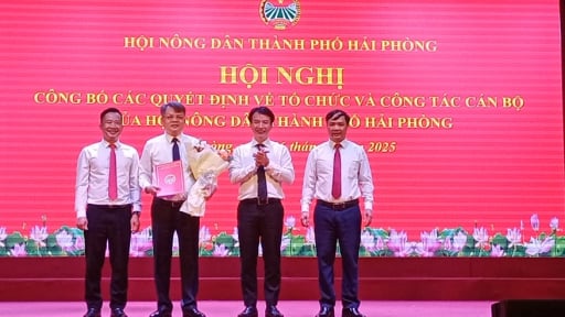 Ngày thứ 16 sau sáp nhập Hải Dương, Hội Nông dân TP Hải Phòng công bố các quyết định về tổ chức, công tác cán bộ