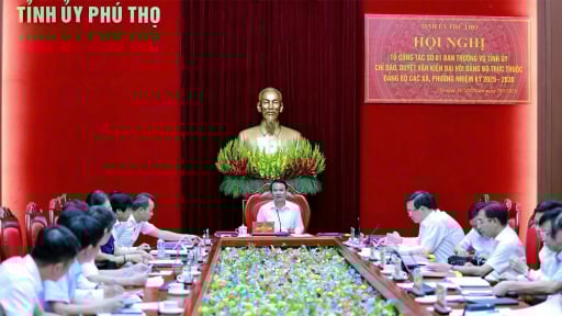 Tỉnh Phú Thọ mới sau 17 ngày sáp nhập, Bí thư Tỉnh ủy chủ trì một hội nghị quan trọng