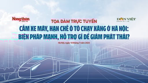 Sáng nay, Báo NTNN/Dân Việt tổ chức tọa đàm 'Cấm xe máy, hạn chế ô tô chạy xăng dầu ở Hà Nội'