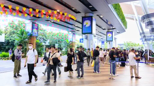 Bay nội địa từ Đà Nẵng, khách chỉ cần làm thủ tục bằng… khuôn mặt 
