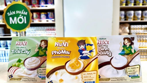 NuVi sữa chua tiệt trùng phô mai vị Hokkaido Cheese – Món quà dinh dưỡng tiện lợi cho bé mỗi ngày