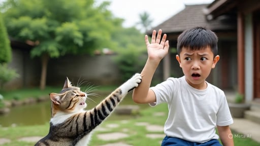 Bị mèo cào, liếm vết thương, cậu bé 11 tuổi tử vong