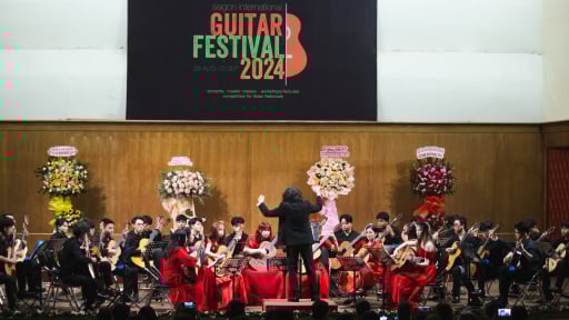 Lần đầu tiên Liên hoan Guitar Quốc tế Sài Gòn mở rộng không gian ngoài trời