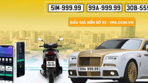 Hàng loạt biển số xe ô tô, xe máy 'siêu VIP' trúng giá khủng, cao nhất 6,68 tỷ đồng
