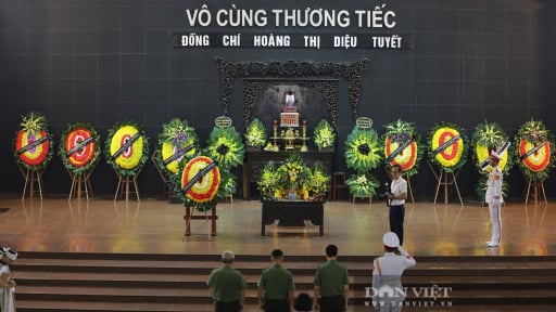 Tổ chức trọng thể lễ viếng, lễ truy điệu đồng chí Hoàng Thị Diệu Tuyết, nguyên Phó Chủ tịch TT T.Ư Hội Nông dân Việt Nam