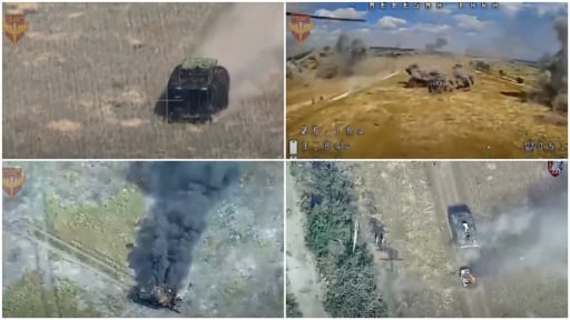Đòn sấm sét ở Donbass: 2 lữ đoàn tinh nhuệ Ukraine nghiền nát đội quân 71 xe thiết giáp Nga