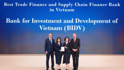 BIDV khẳng định vị thế trong lĩnh vực tài trợ thương mại và tài trợ chuỗi cung ứng
