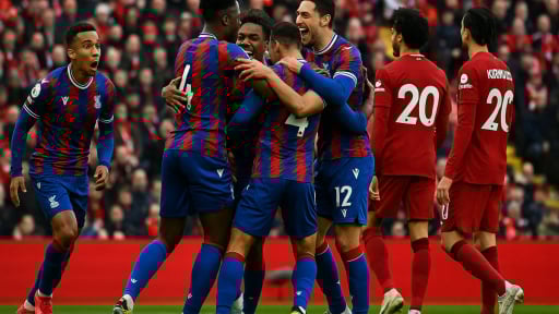 Thua Crystal Palace, Liverpool lập hat-trick thất bại đáng quên