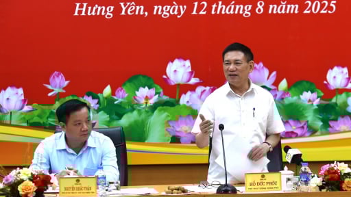 Phó Thủ tướng: Hưng Yên phải phấn đấu tăng trưởng cao hơn bình quân chung cả nước
