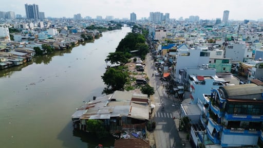 
TP.HCM đề xuất chi hơn 16.000 tỷ đồng cải tạo rạch Ông Bé và rạch Ông Lớn