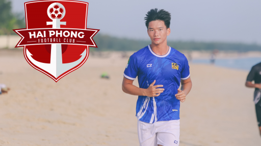 Hải Phòng FC chiêu mộ trung vệ lò Thể Công được ví là Bùi Tiến Dũng mới
