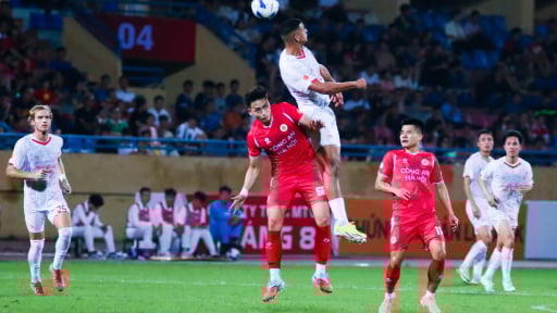 CAHN và Viettel chia điểm ở trận mở màn V.League